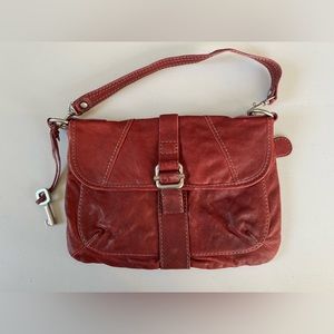 Fossil shoulder bag pink-ish/red
